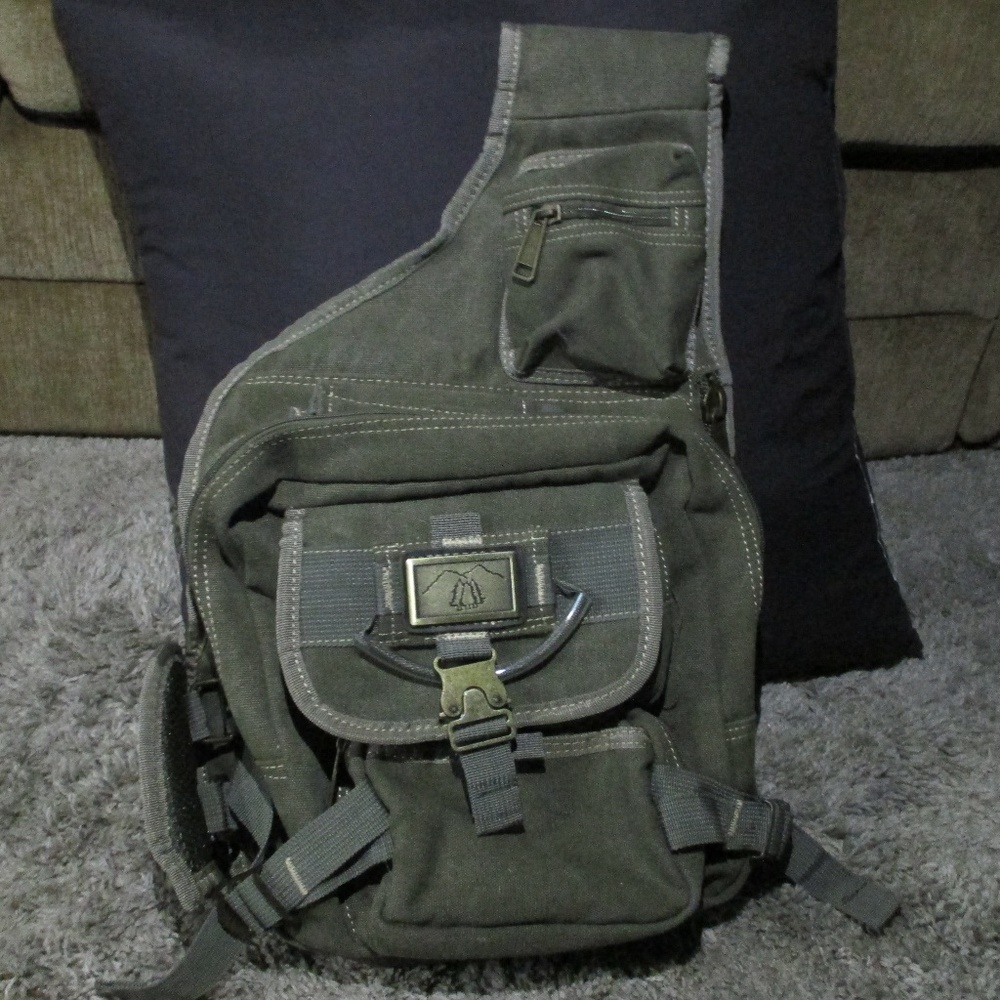 Heavy-Duty Cross-Body Backpack